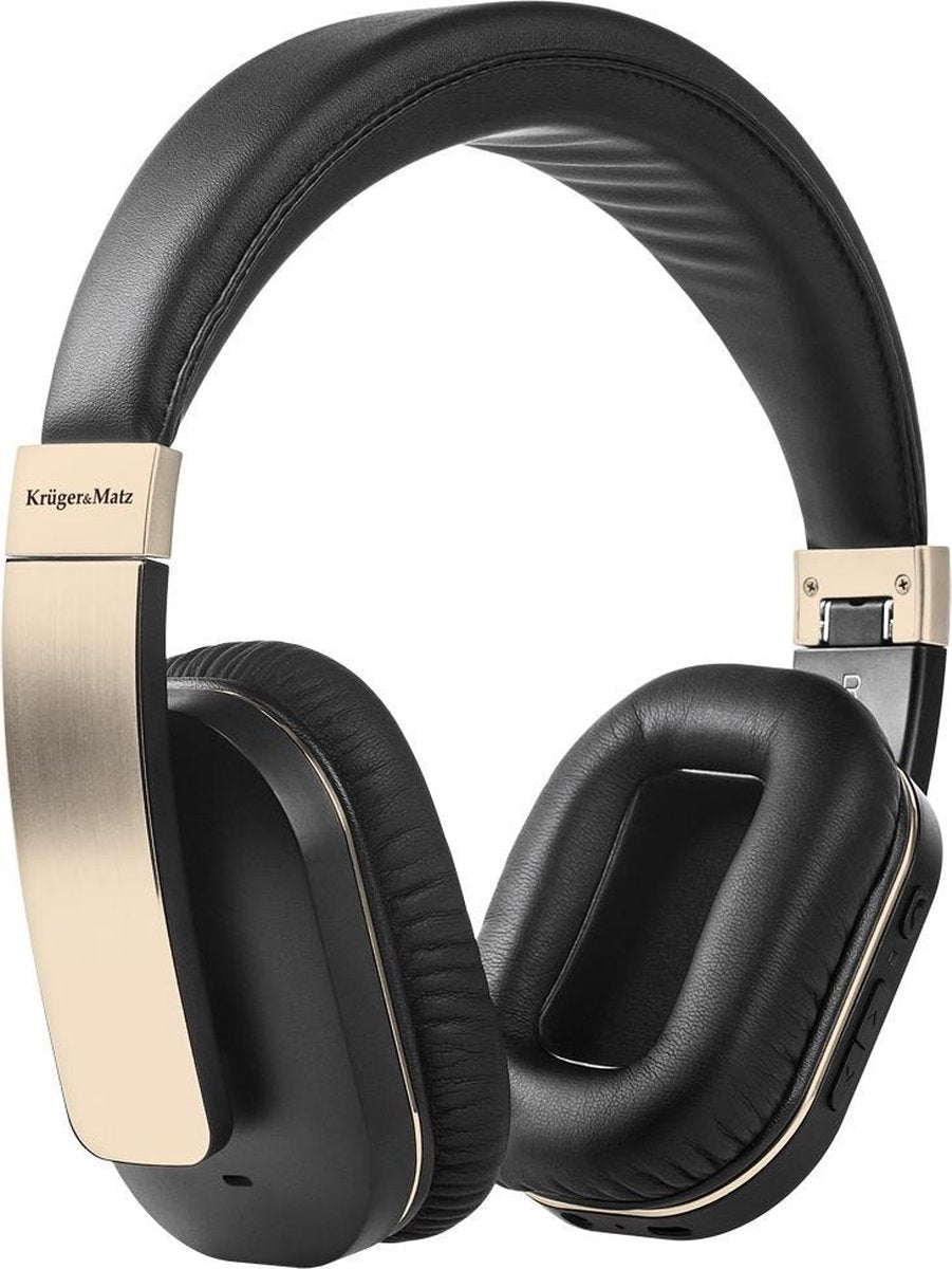 Krüger & Matz KM0650G - Draadloze On-ear koptelefoon - goud
