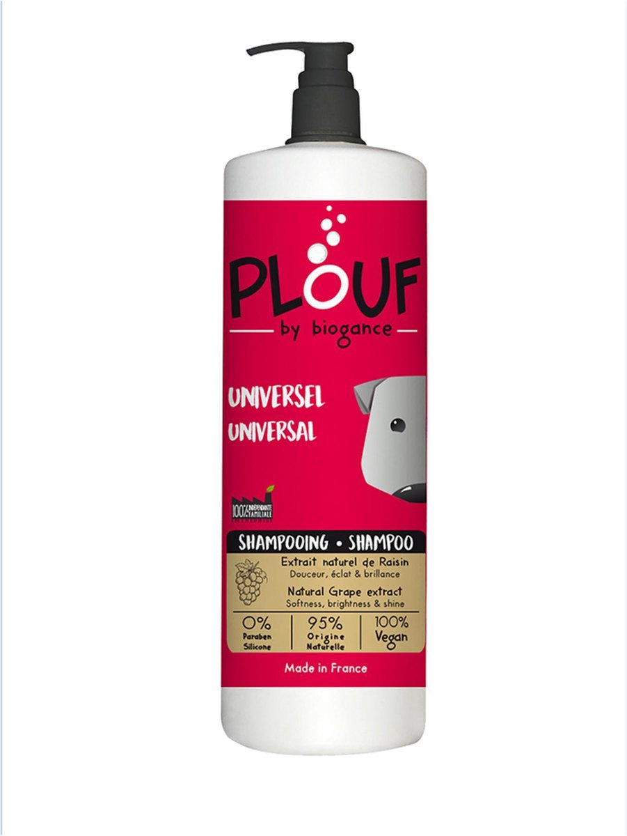 Plouf hond universeel shampoo 1L