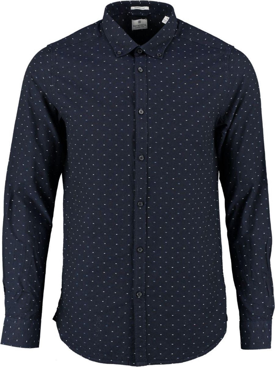 Dstrezzed donkerblauw overhemd - Maat L