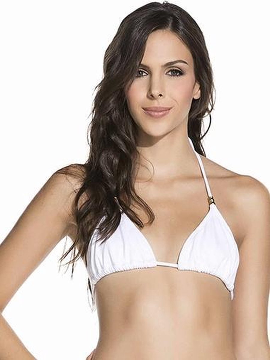 OndadeMar - Everyday Triangle Top Wit - maat S - Wit