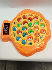 Visspel - super hengelspel met leuke liedjes en 4 hengels kleur oranje