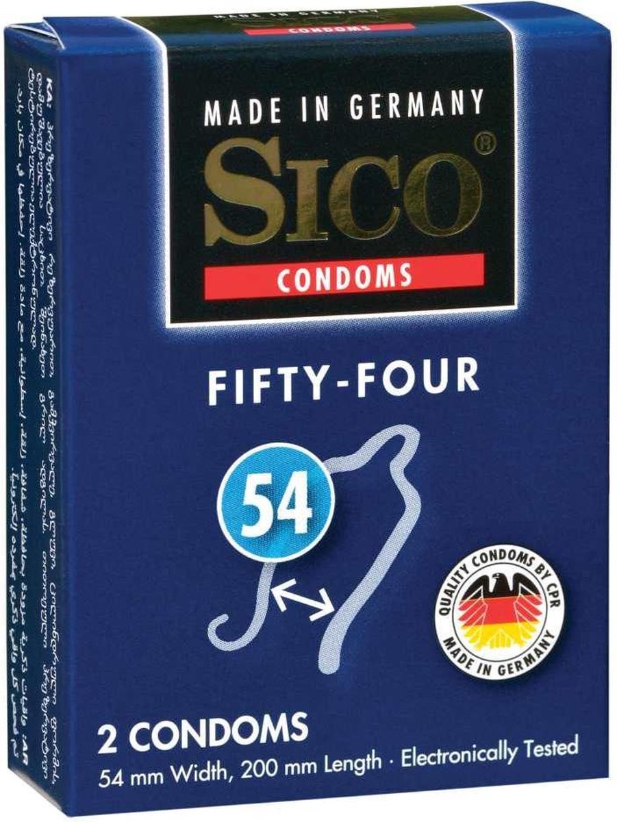 SICO Condooms Fifty-four Transparant