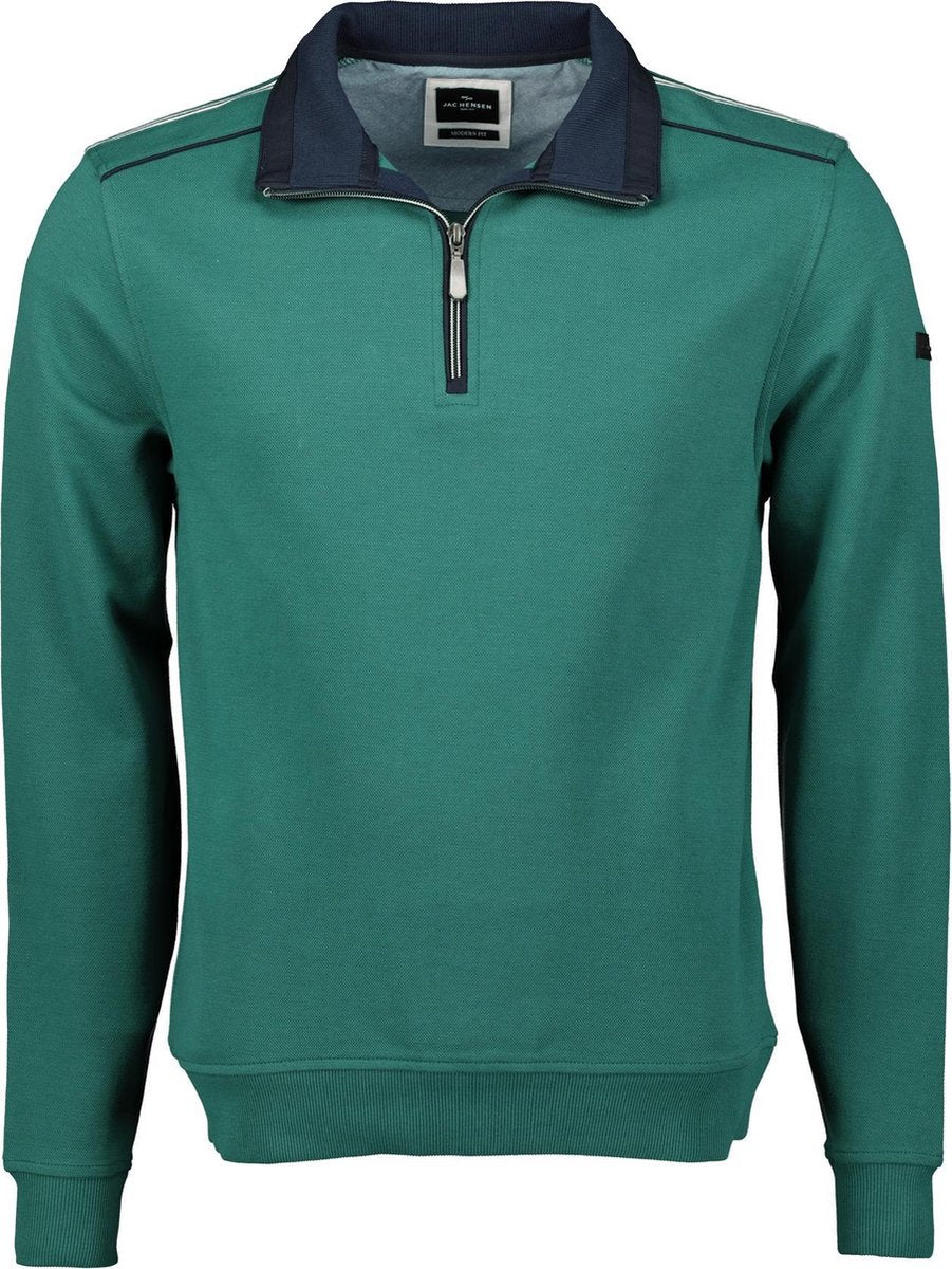 Jac Hensen Polo - Modern Fit - Groen - 6XL Grote Maten