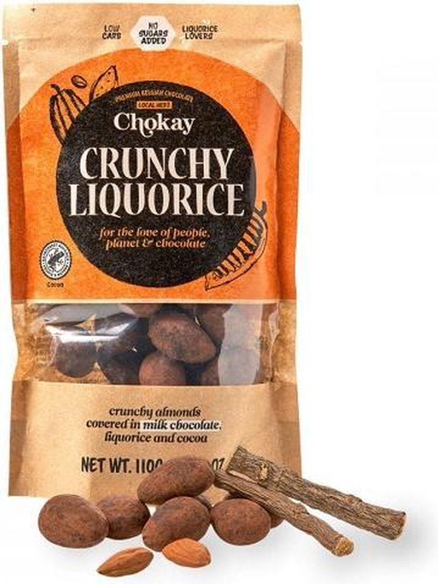 Chokay | Crunchy Liquorice | 1 x 110 gram  | Snel afvallen zonder poespas!
