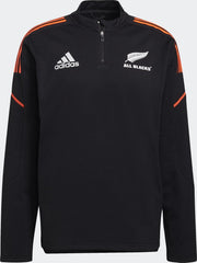 Adidas ALL BLACKS PRIMEGREEN 1/4-ZIP FLEECE TOP maat S