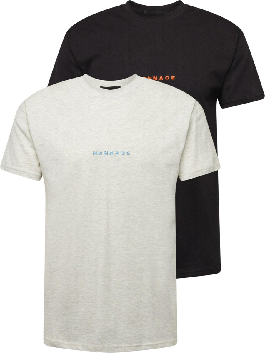 Mennace shirt Sinaasappel-S