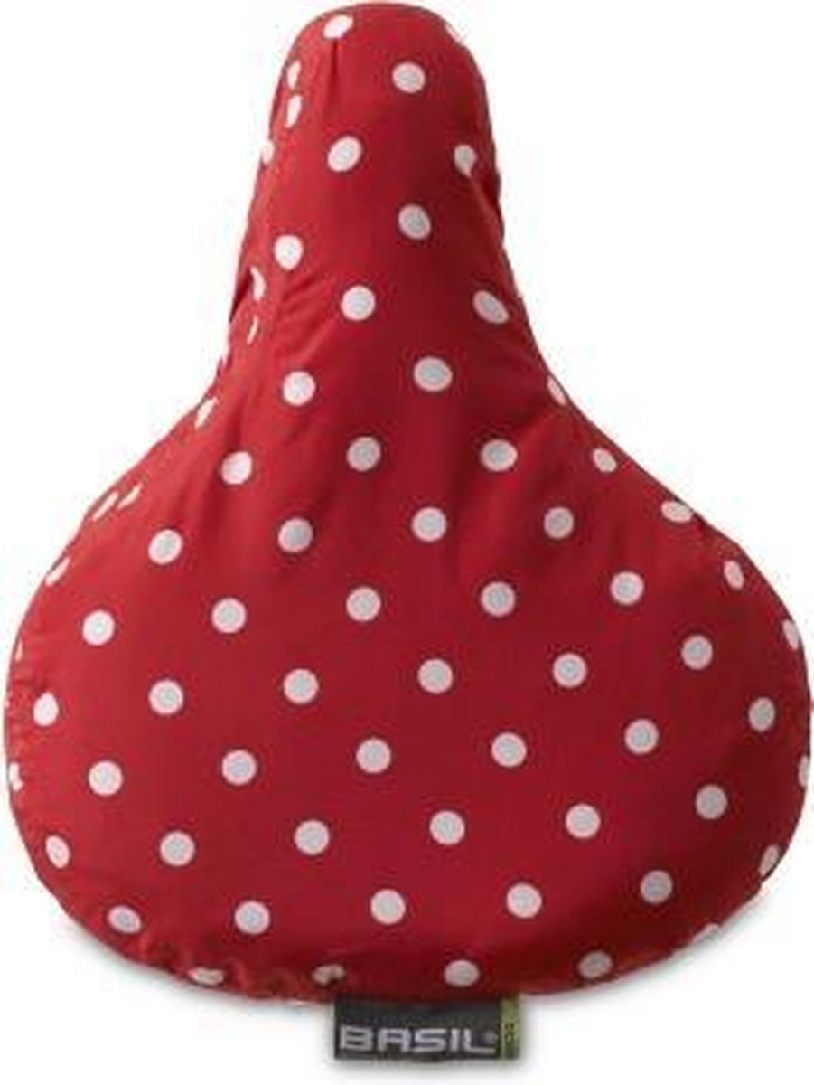 Basil Rosa zadeldekje rood met witte stippen 50059