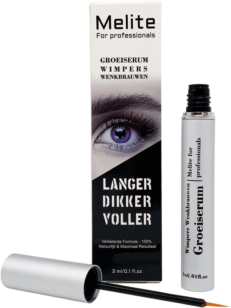 Wimperserum voor Lange Wimpers - Maakt Wimpers Langer en Wenkbrauwen Voller - Geschikt voor Wimpers & Wenkbrauwen