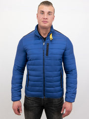 Enos Heren Korte Jas - Slim Fit- Blauw - XL