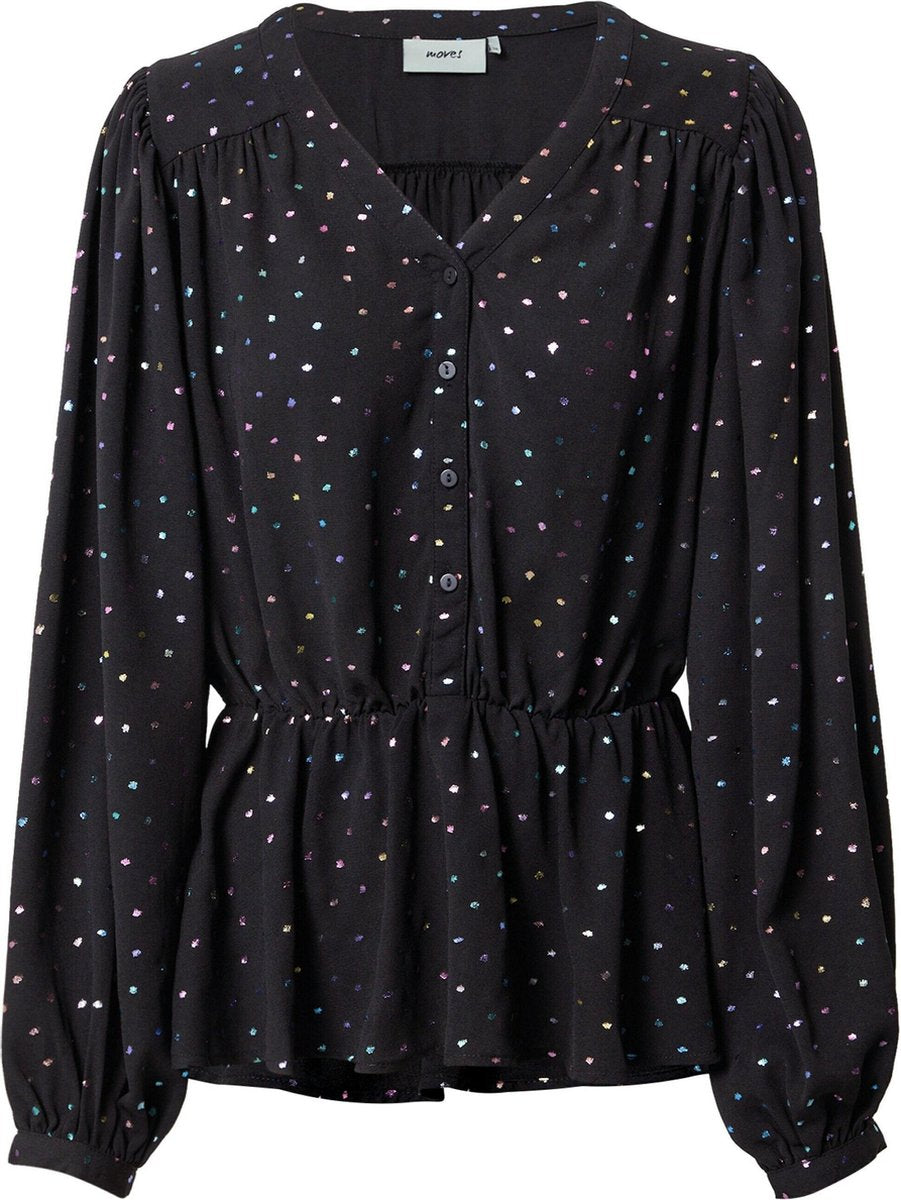 Moves blouse Zwart-34 (Xs)