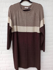 Only Carmakoma Carlaura Jurk Bruin 3 kleuren Maat 54/56