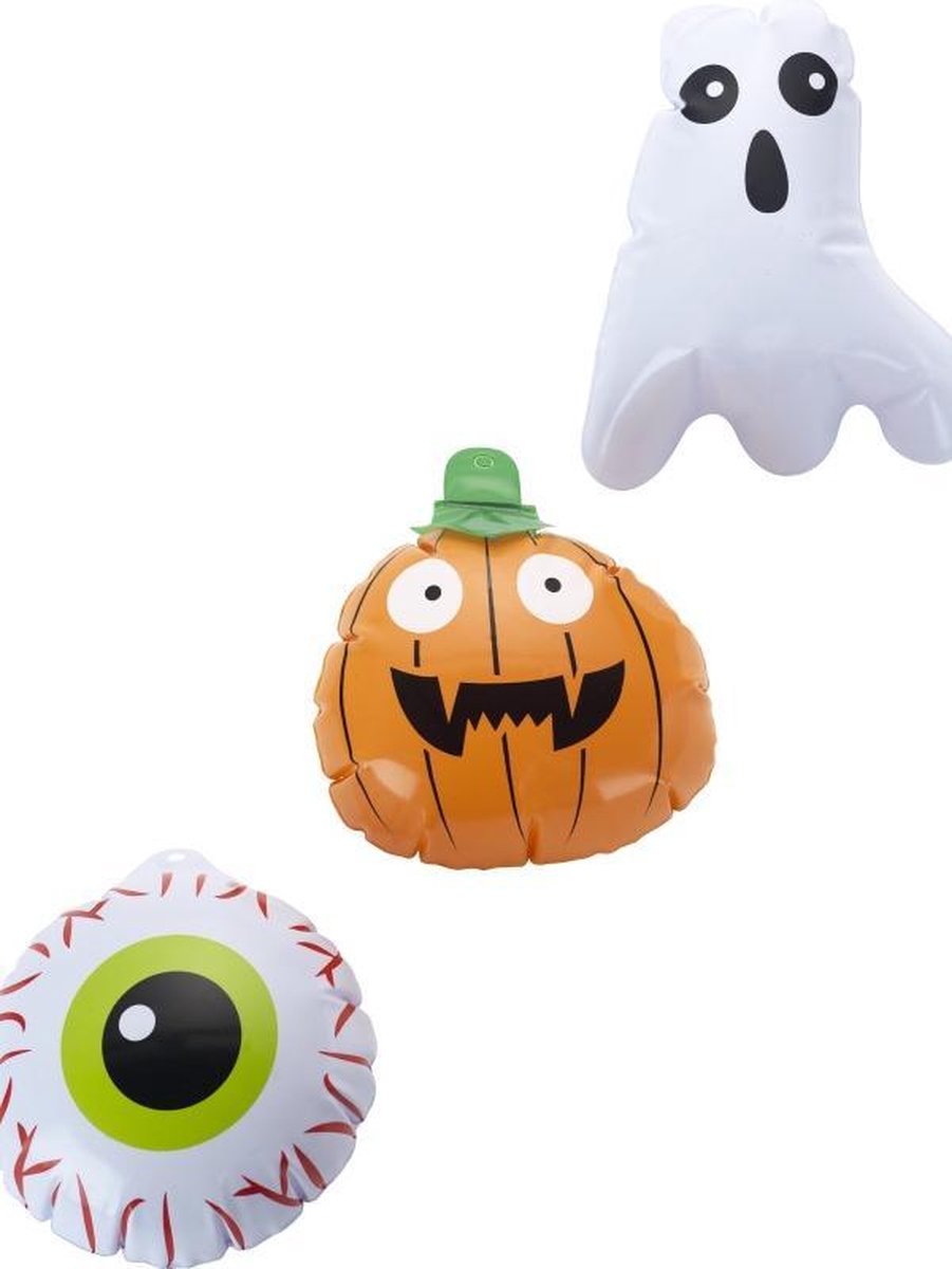 3 Halloween ballonnen - Feestdecoratievoorwerp