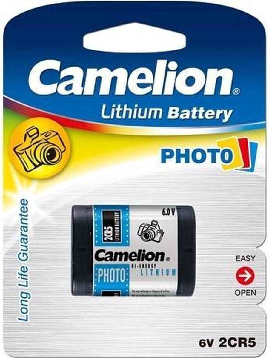 Camelion 2CR5-BP1 Rechargeable battery Lithium