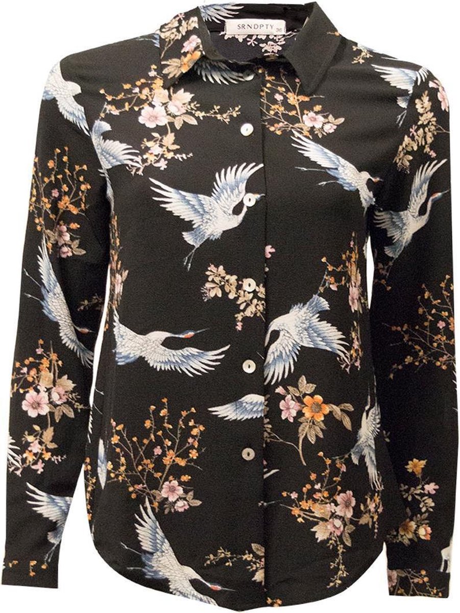 SRNDPTY  L/S blouse Natalia Crane XXL
