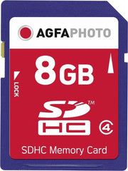 AgfaPhoto 8GB SDHC Memory card 8GB SDHC flashgeheugen