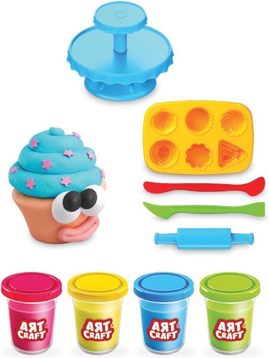 Dede - Speelklei kinderen - Speelklei Cupcake