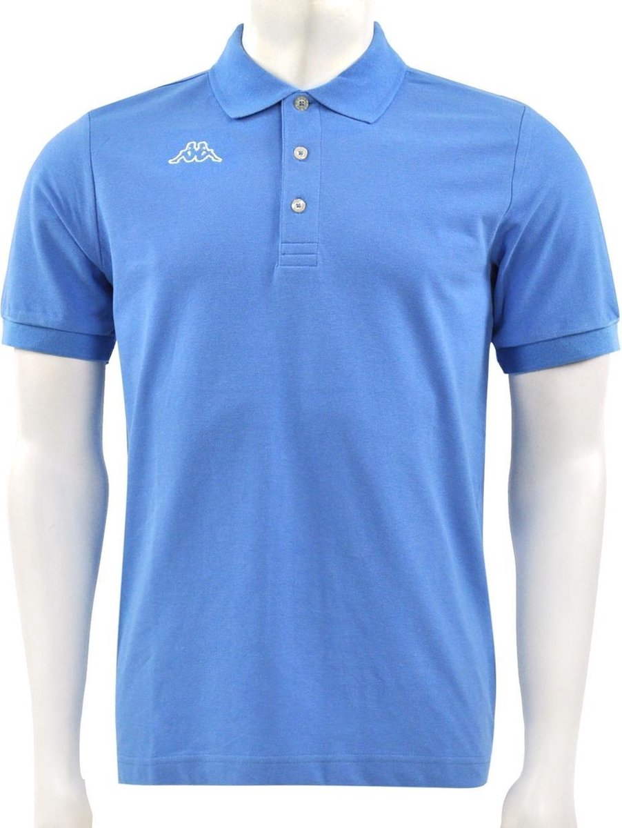 Kappa - Logo Life MSS Polo - Blauw - Heren - maat  L