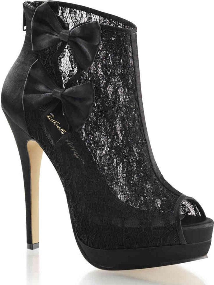 Fabulicious Enkellaars -36 Shoes- BELLA-28 Zwart