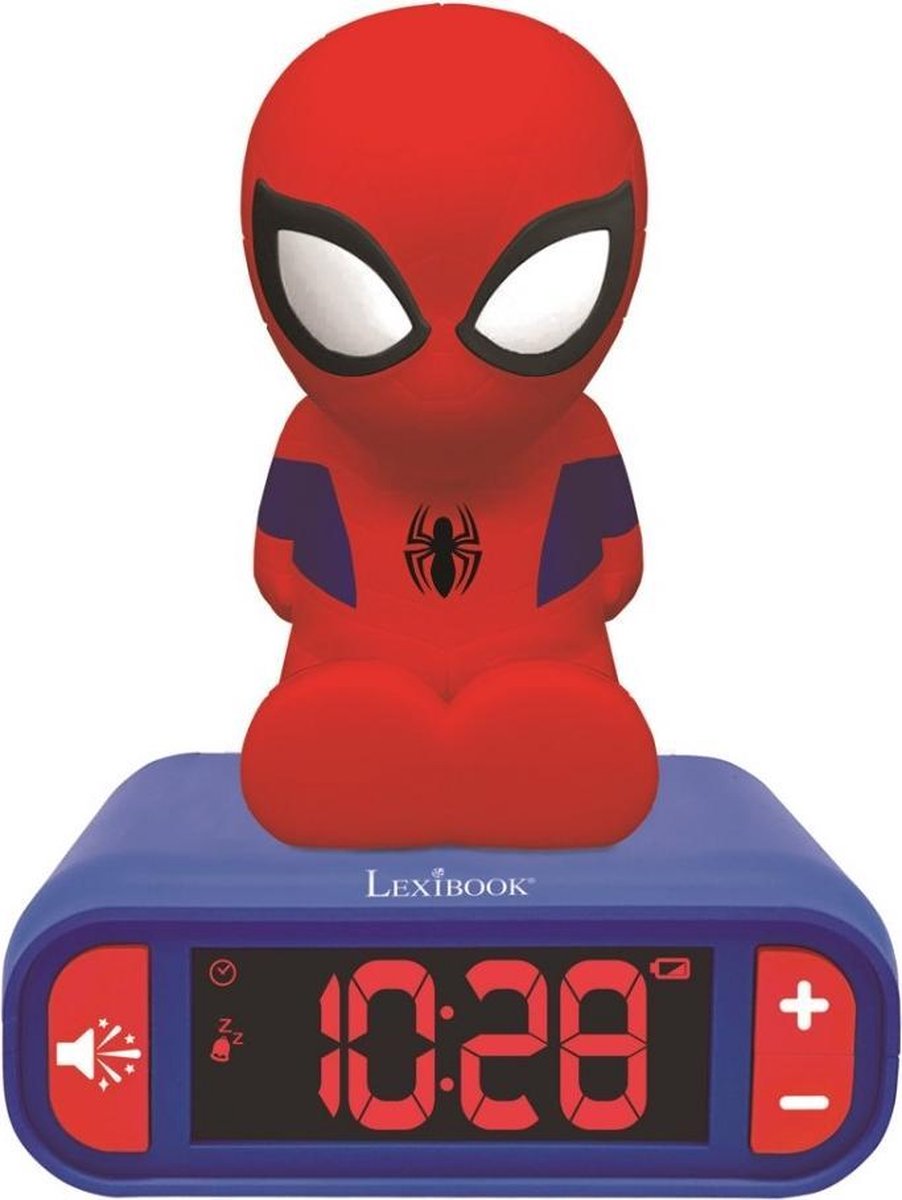Spiderman Wekker | Nachtlampje | Marvel