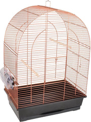 Vogelkooi Klara 2 Zwart/Koper - Zwart - 45 x 28 x 62.5 cm