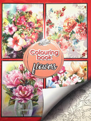 Kleurboek voor volwassenen Bloemen