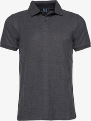 Unsigned heren polo - Grijs - Maat M
