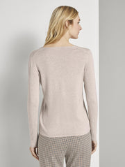 Tom Tailor trui Beige-M