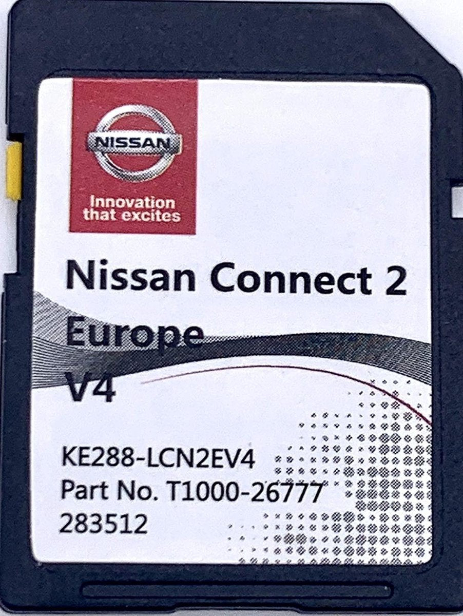 Here Kaartupdate 2020 Nissan Connect 2 V4 Navigatie