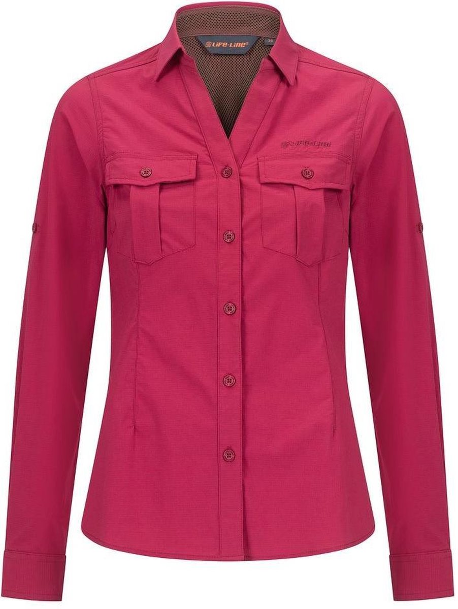 Life-Line Margate Overhemd - Vrouwen Outdoor Blouse - Anti-Insect Werking