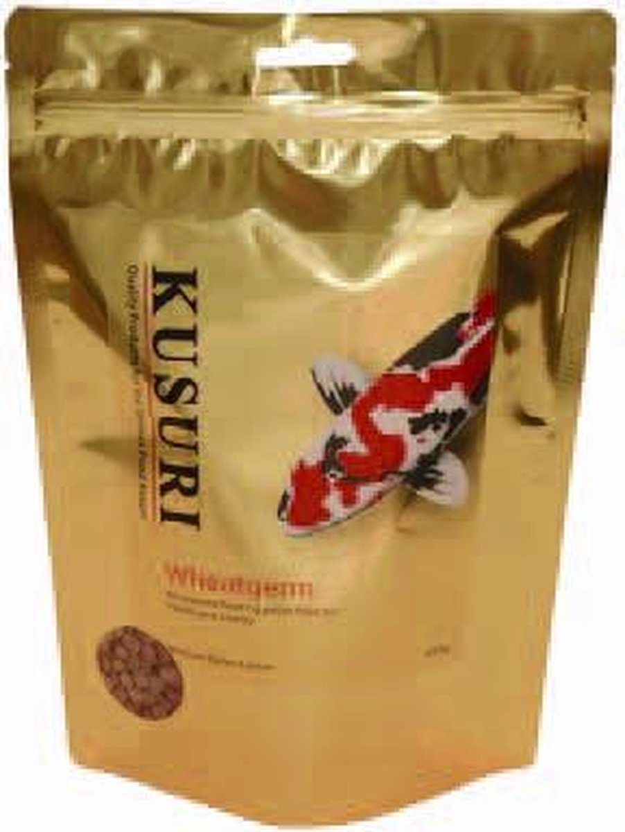 Kusuri Wheat Germ Koivoer - 15 Kilo Zak - large pellets - 10 mm