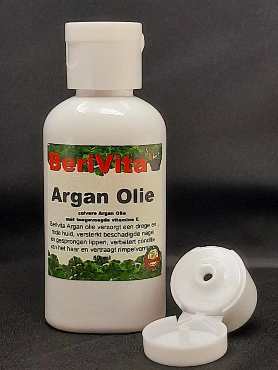 Arganolie Puur 50ml - Onbewerkte Argan Olie voor Gezicht