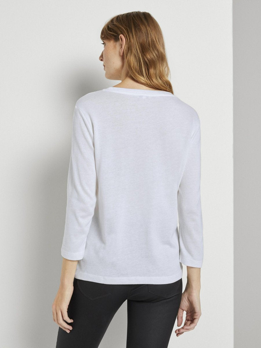 Tom Tailor shirt Zilver-L