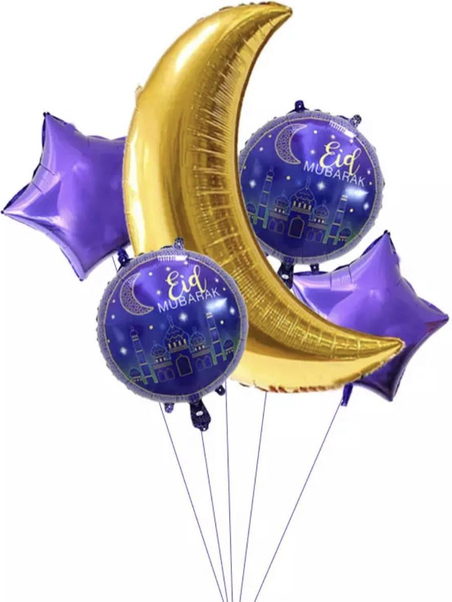 Eid Mubarak Ballonnenset - Suikerfeest - Versiering