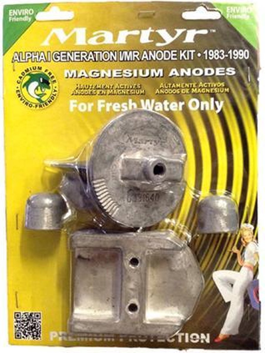 Mercruiser Alpha 1 Gen 1 Magnesium Anodeset
