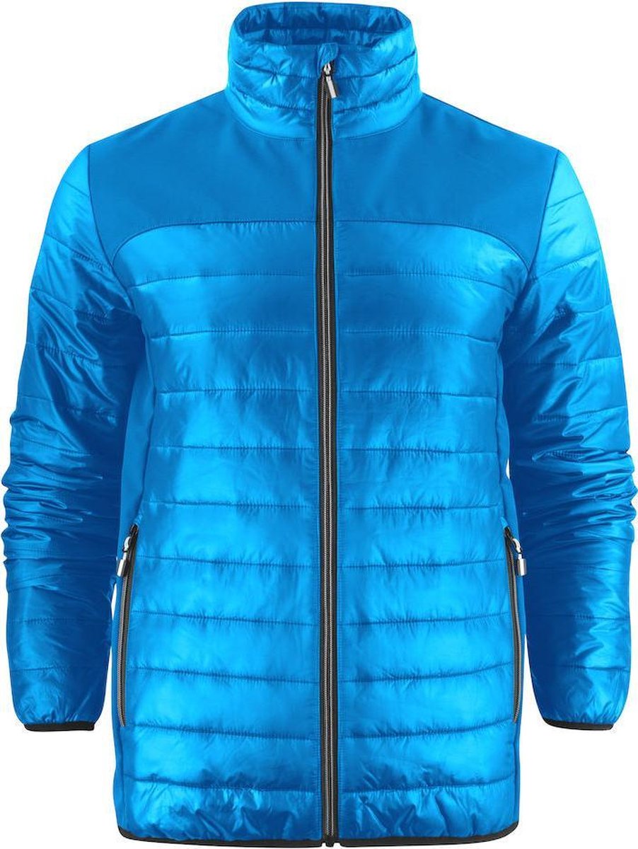 Printer Quilted Jas Expedition Man 2261057 Oceaanblauw - Maat 5XL