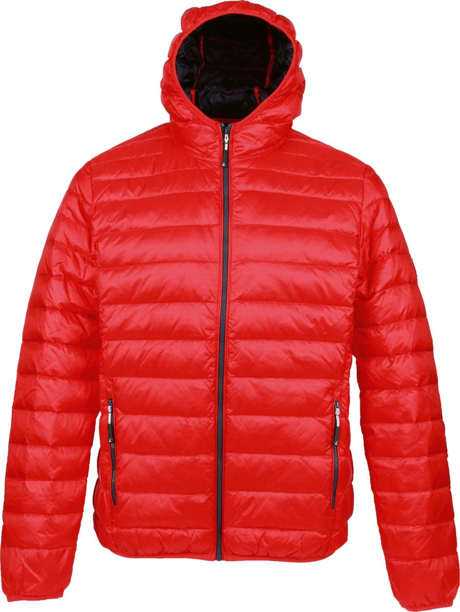 Alvivo Outdoorjas Dublin Heren Nylon/dons Rood Maat S