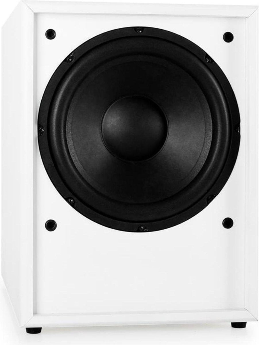 Auna Linie-300-SW-WH/BK Active subwoofer 250W Zwart