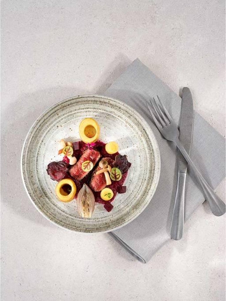 Cosy en Trendy Splendido Plat Bord in Aardewerk -  D21cm (set van 6) En Yourkitchen E-kookboek - Heerlijke Smulrecepten