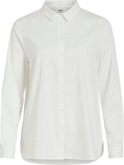 Blouse met lange mouw Object Off-white maat 36