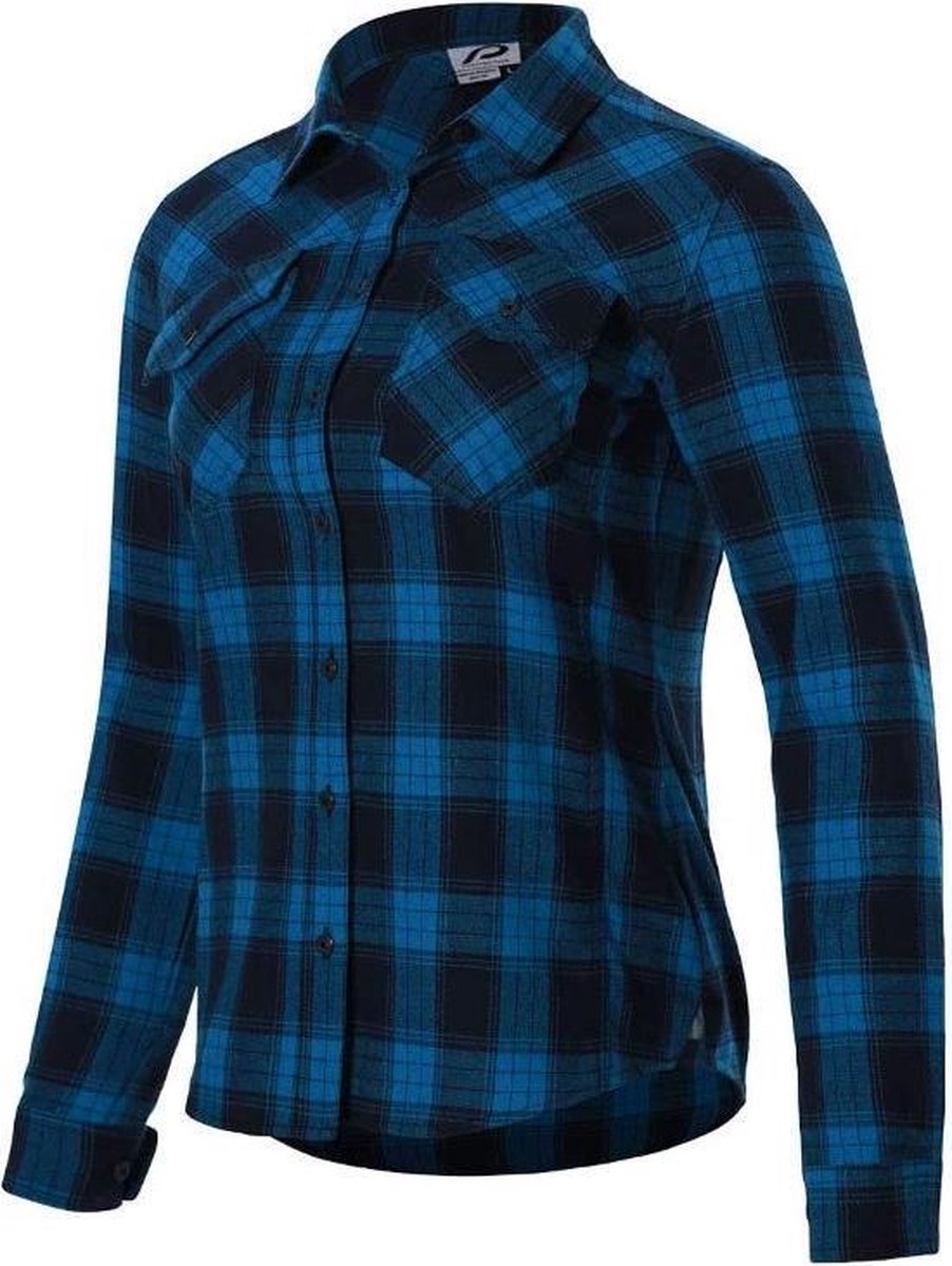 Protective Shirt P-rockabilly Dames Polykatoen Donkerblauw Mt 42