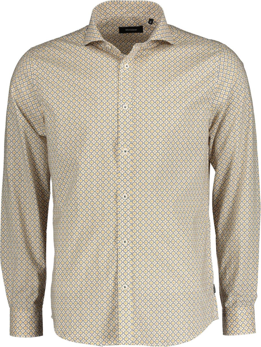 Matinique Overhemd - Slim Fit - Geel - XXL