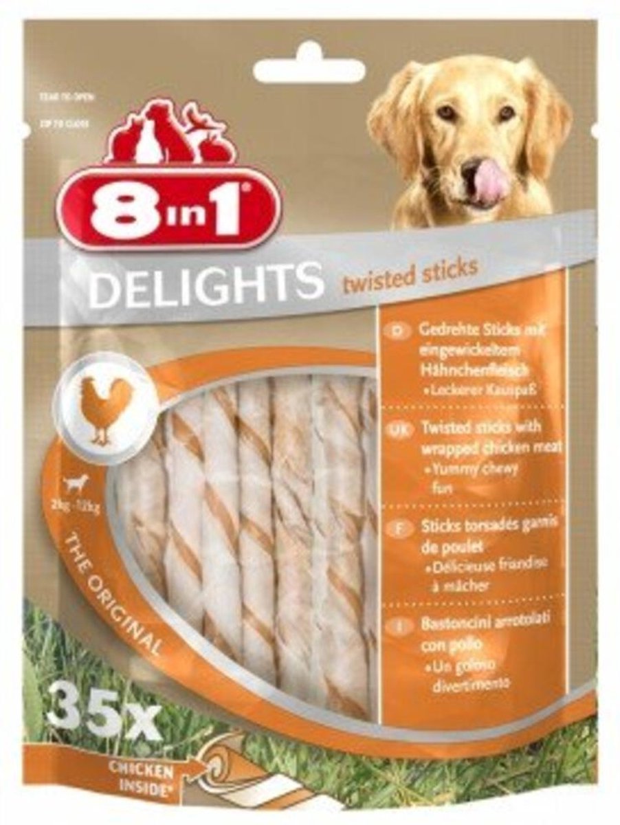 8in1 Delights Twisted Sticks 35 stuks