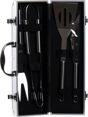 Barbecue Set Koffer RVS Aluminium