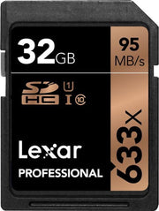Lexar Professional SD kaart 32GB