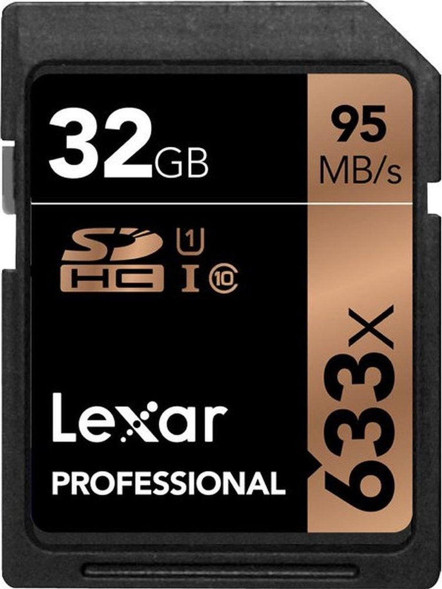 Lexar Professional SD kaart 32GB