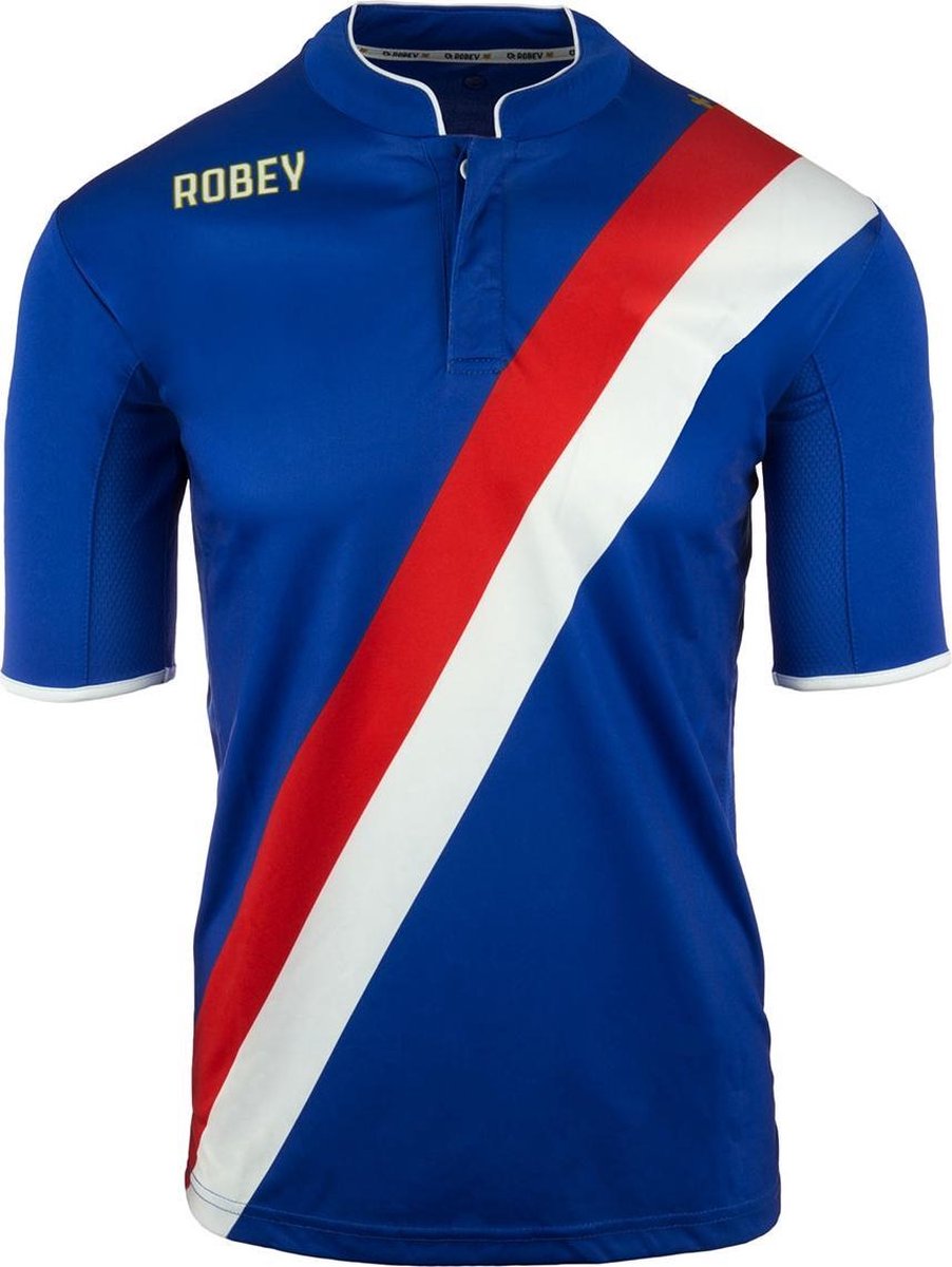 Robey Shirt Anniversary SS - Voetbalshirt - Royal Blue/Red/White - Maat L