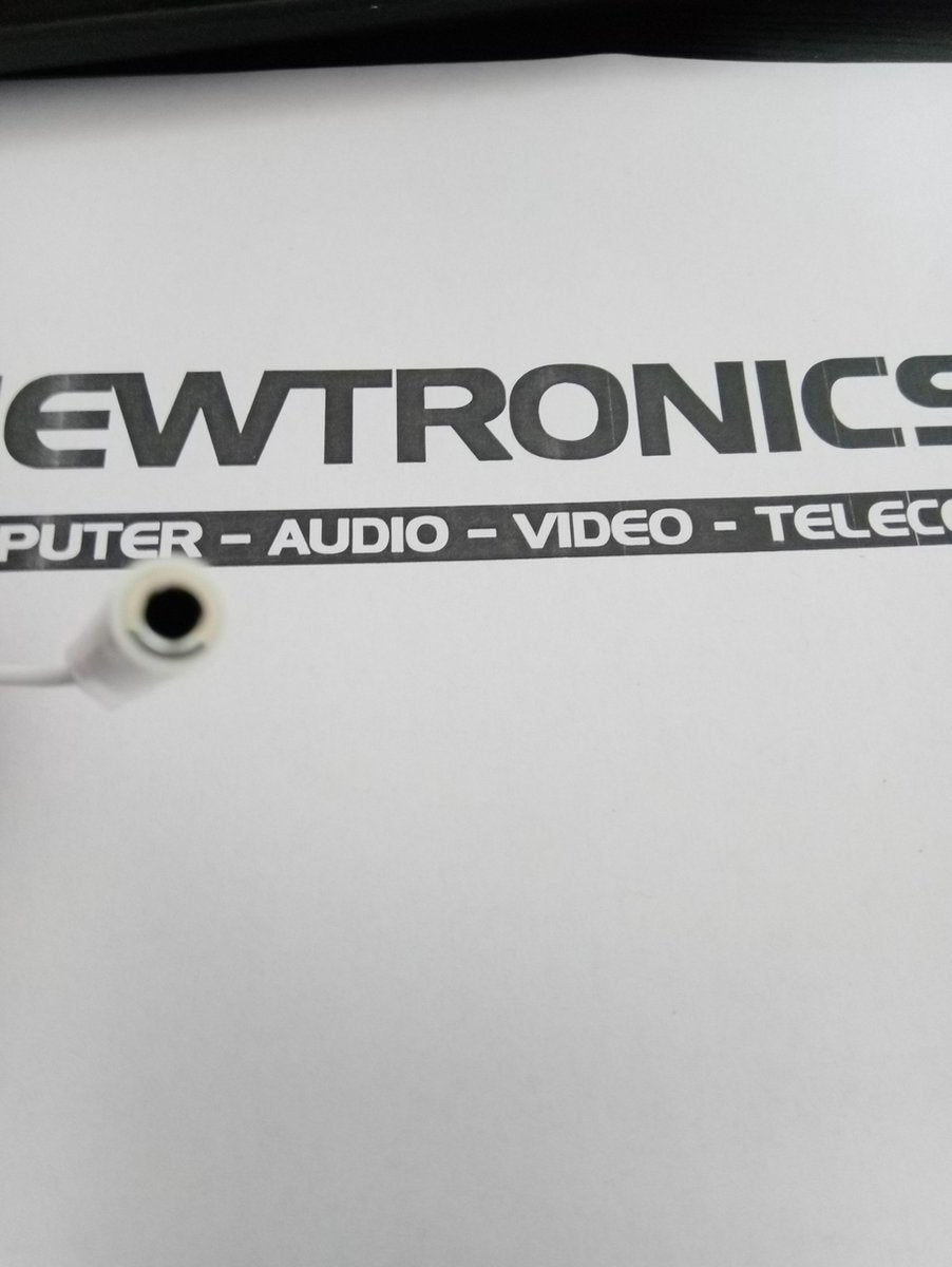 Newtronics Audio kabel USB-C male -> 3.5mm audio jack male audioconverter/gender changer