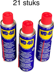 21 stuks WD-40 Multi-Spray 250ml. BULK VOORDEEL!!