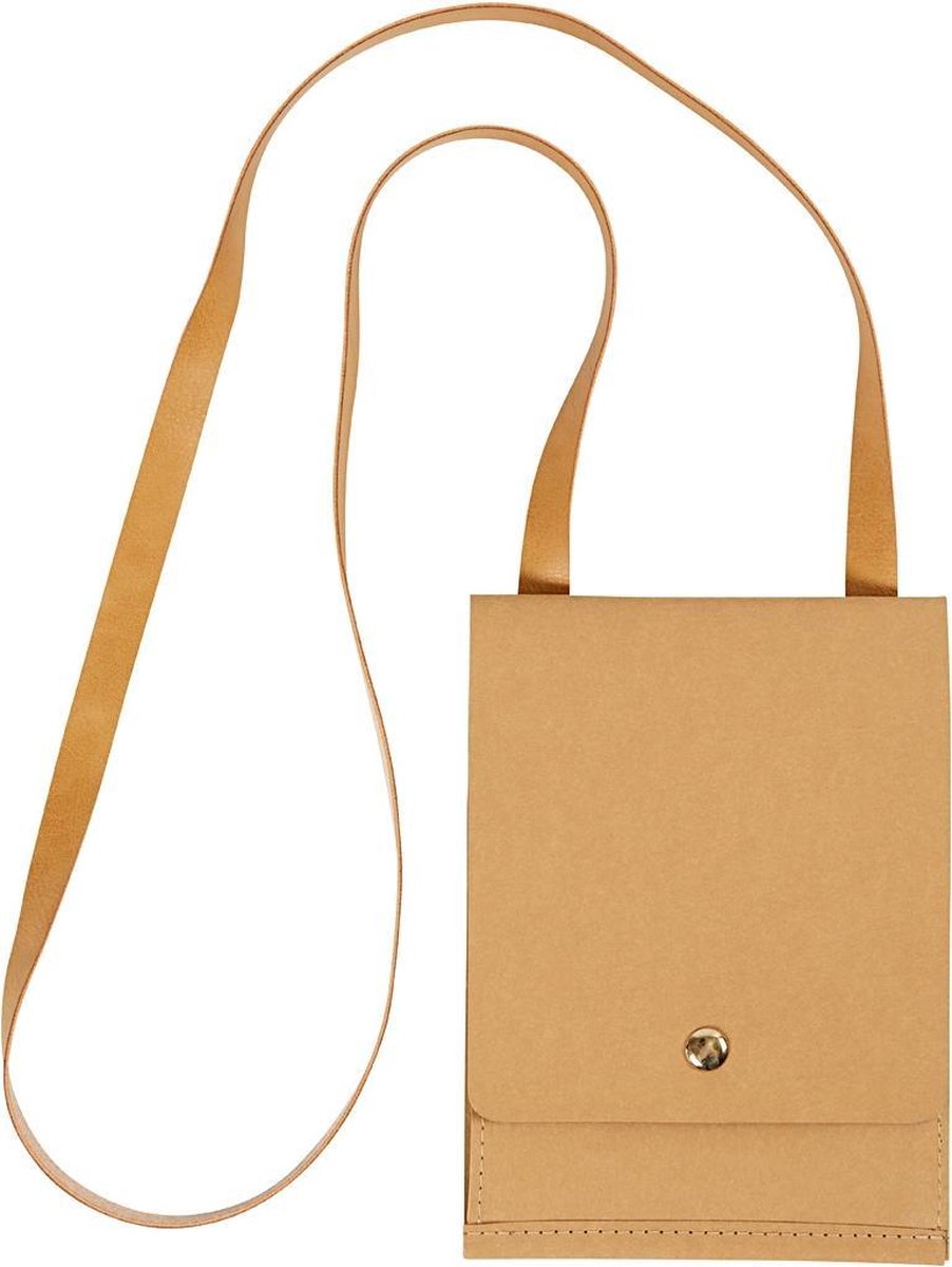 Faux Leather Schoudertas