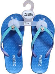 Meisjes slipper - Glitter Blue - 32.5/34